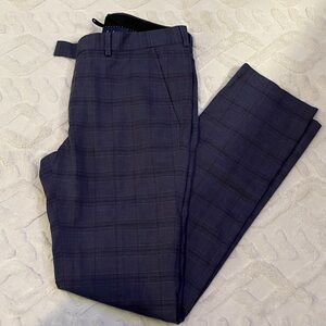 Stylish Plaid Dress Pants